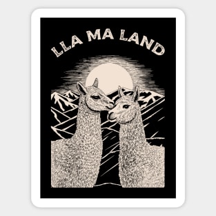 Llama Land Sticker